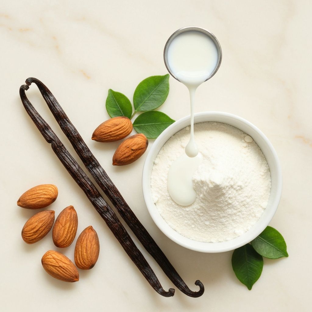 Vainilla ingredients